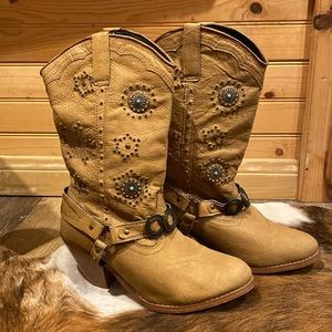 Dingo Embellished Western Boots Sz 8